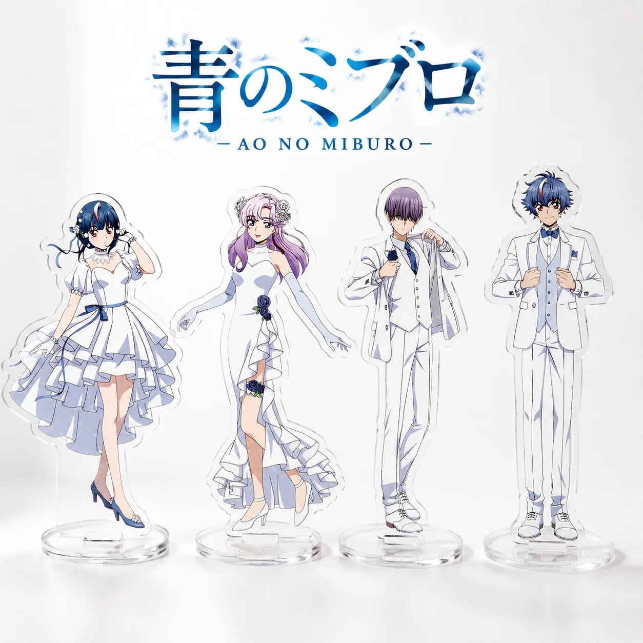

Ao No Miburo Wedding Outfit Anime Acrylic Stand Figure Keychain Character Desktop Ornament Gift For Anime Lovers Collection