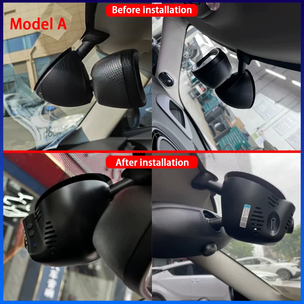 For Mini Clubman Clubvan Paceman Countryman Electric F60 R61 R55 F54 Dash Cam Camera 4K Plug And Play Video Recorder 170° Wide