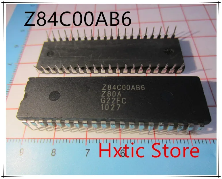 

10PCS/LOT Z84C00AB6 Z80A CPU DIP-40