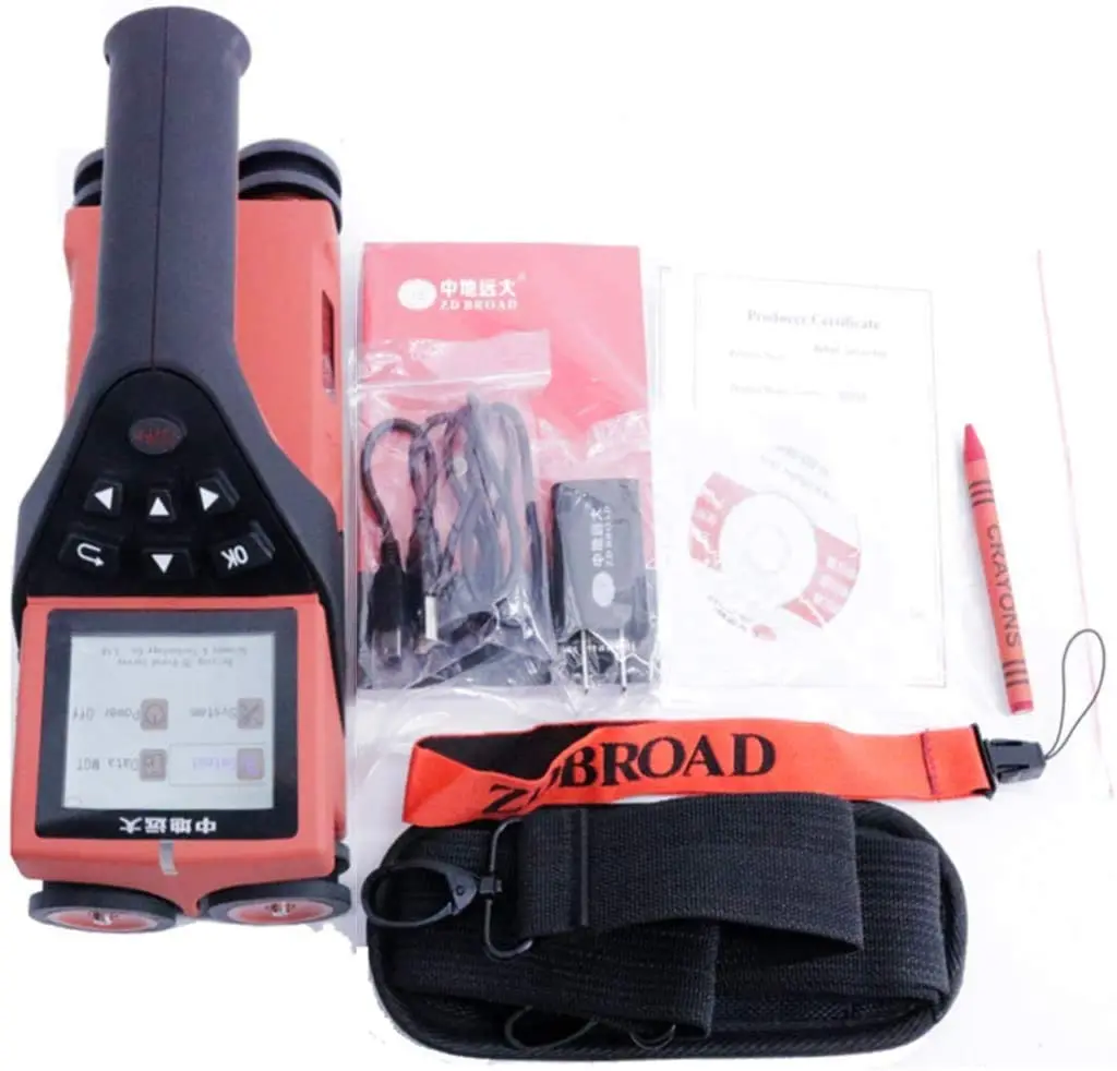 Brand New ZD-310 Integrated Rebar Scanner Tests Thickness of Concrete Cover Diameter Location ZD310 only Thickness Mode