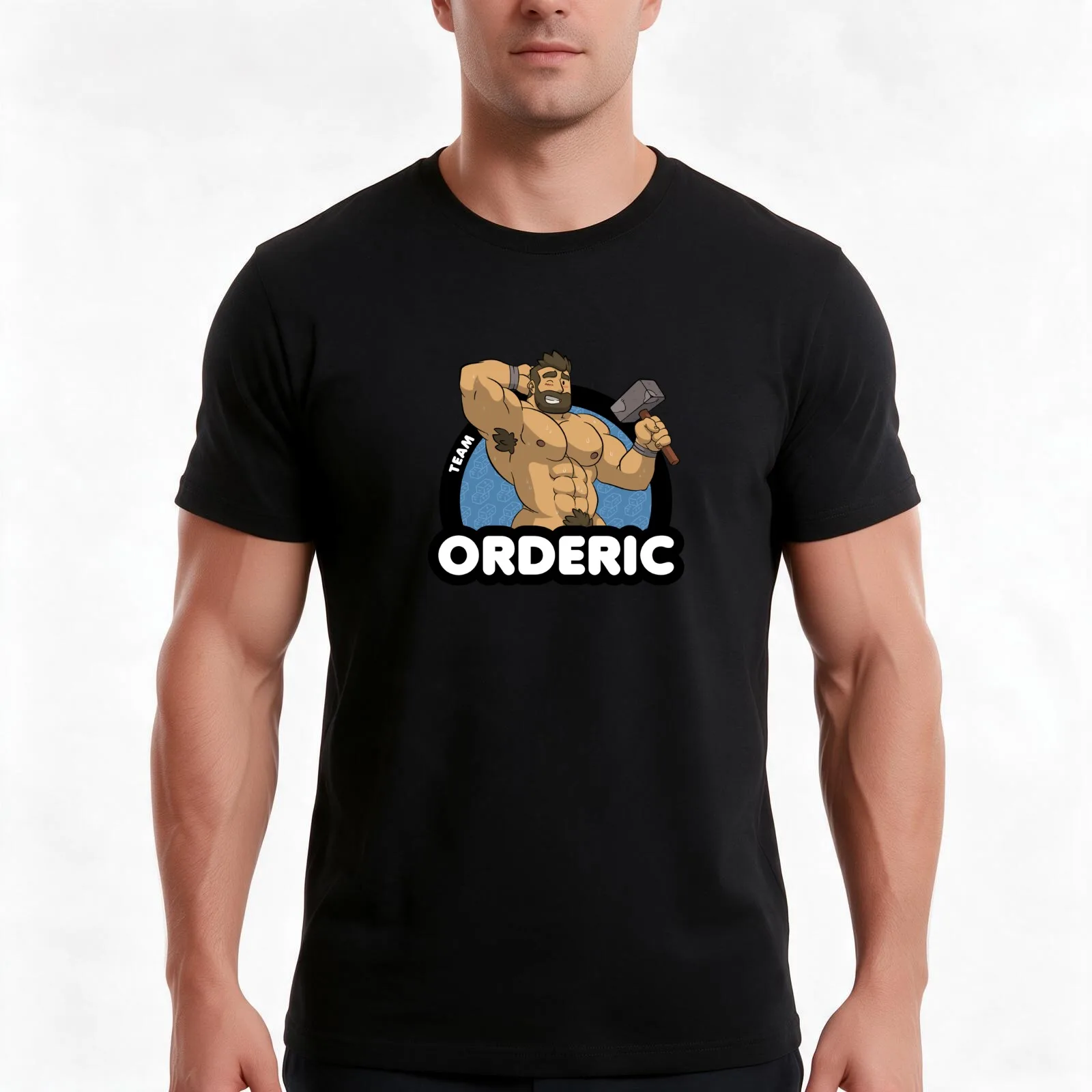 Team Orderic - Robin Morningwood Adventure T-Shirt, Summer Casual Cotton Tee, Oversized Streetwear Tops, Vintage Graphic Print