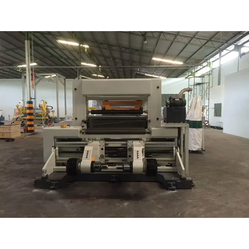 Gantry coated paper slitting machine Roller film slitting machine Aluminum foil slitting High speed intelligent