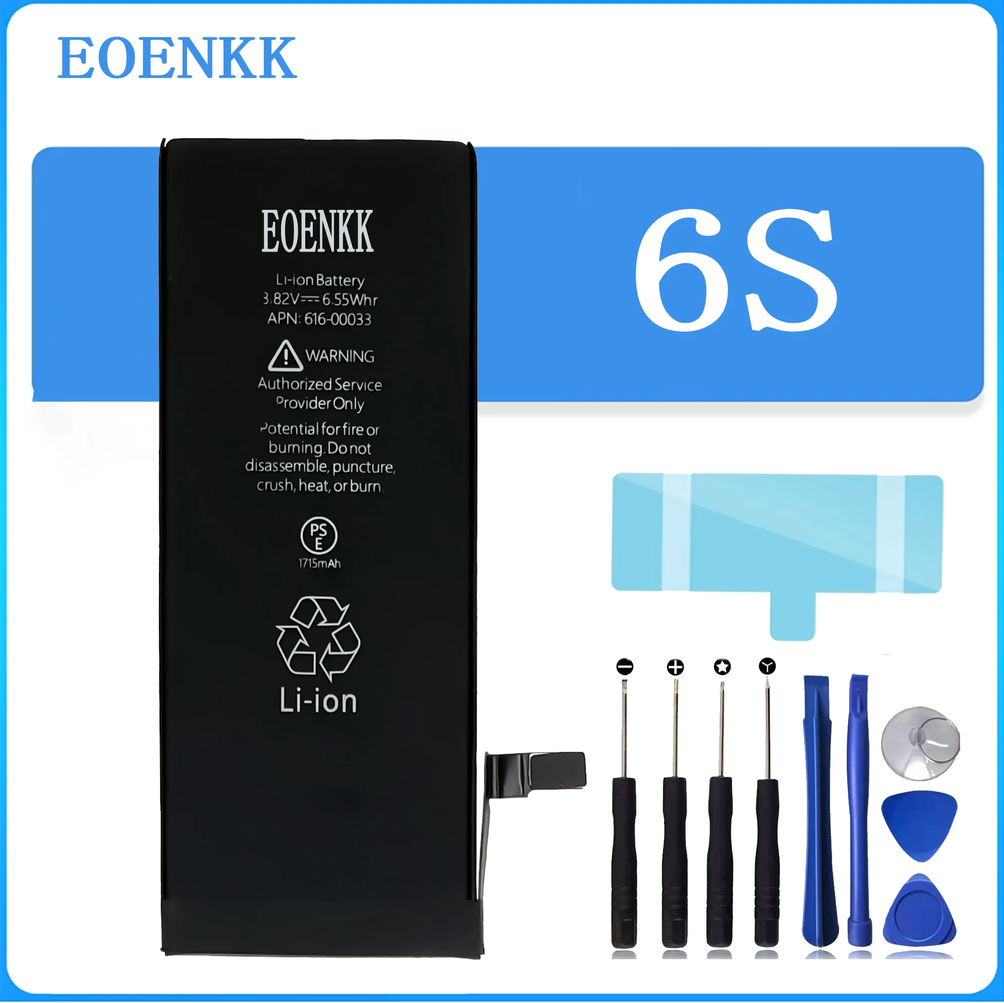 EOENKK 1715Mah Battery For APPLE IPhone 6S IP6S I6S IPHONE6S Repair Part High Capacity Replacement Phone Batteries Bateria