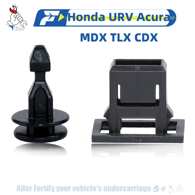 5pcs For Honda AVANCIER Odyssey URV Acura MDX TLX CDX Fixing Buckles For Engine Hood Buckles Of Front Grille