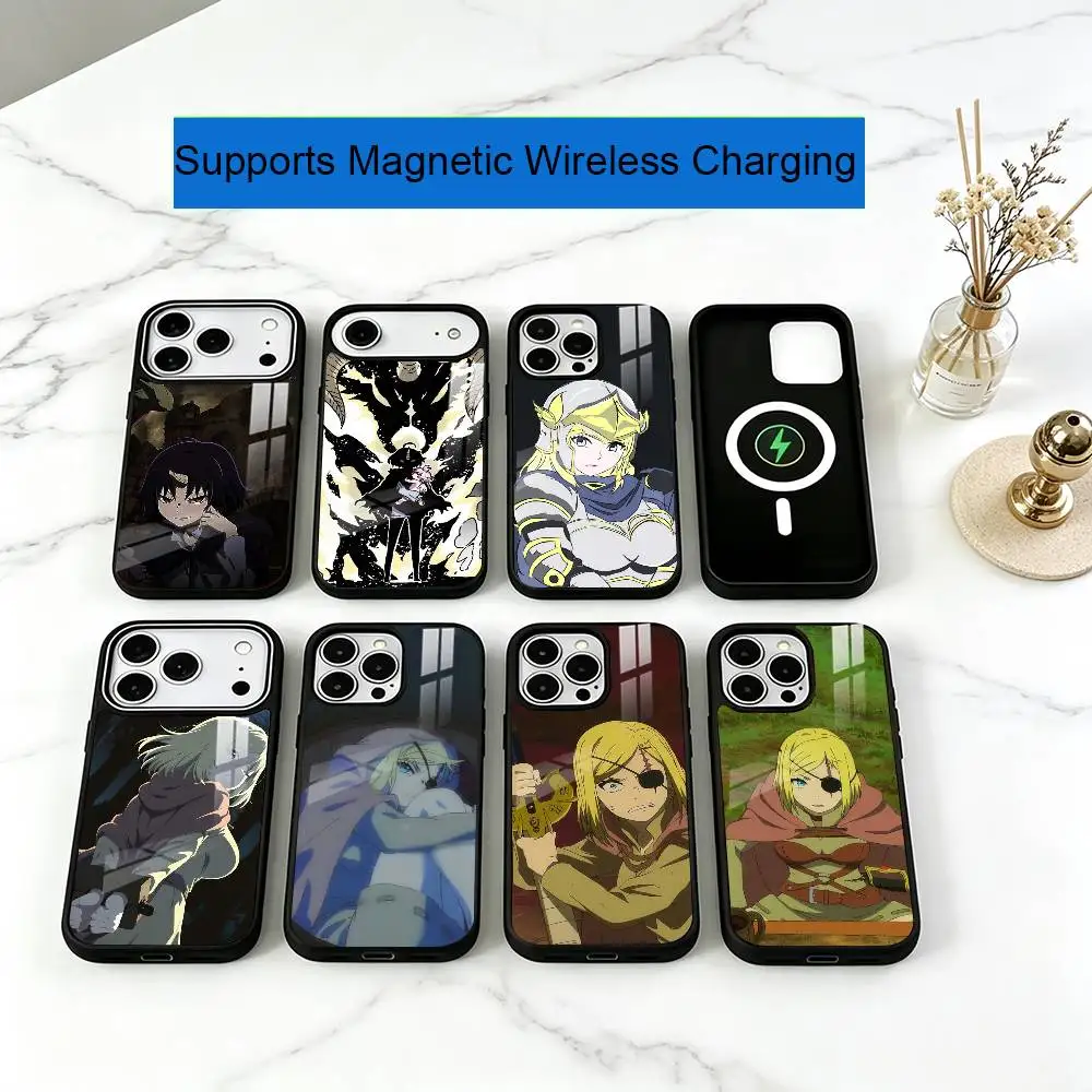 C-Clevatess Alicia Glenfall Klen Phone Case For iPhone17,16,15,14,13,12,11 Plus,Pro Supports Magnetic Wireless Charging