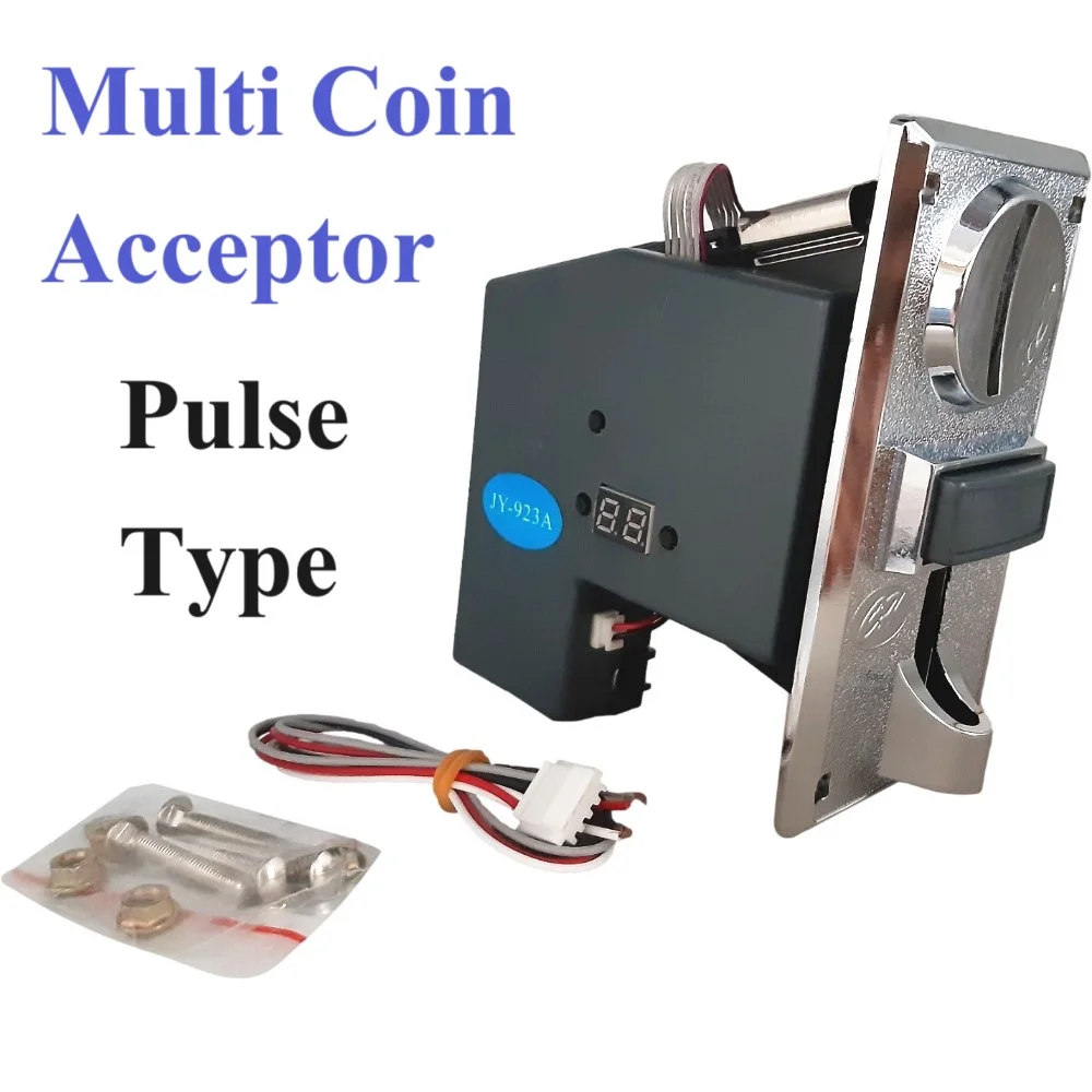 JY-92 Serial Zinc Alloy Front Multi Coin Acceptor Coin Selector Up to 6 Type Coins for Vending Machine Arcade Machine