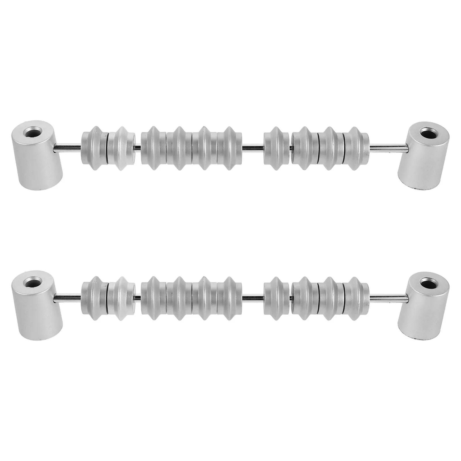 

1 Pair Silver Foosball Score Counter Table Football Scoring Unit Replacement Parts Portable Game Room Accessory for Sports