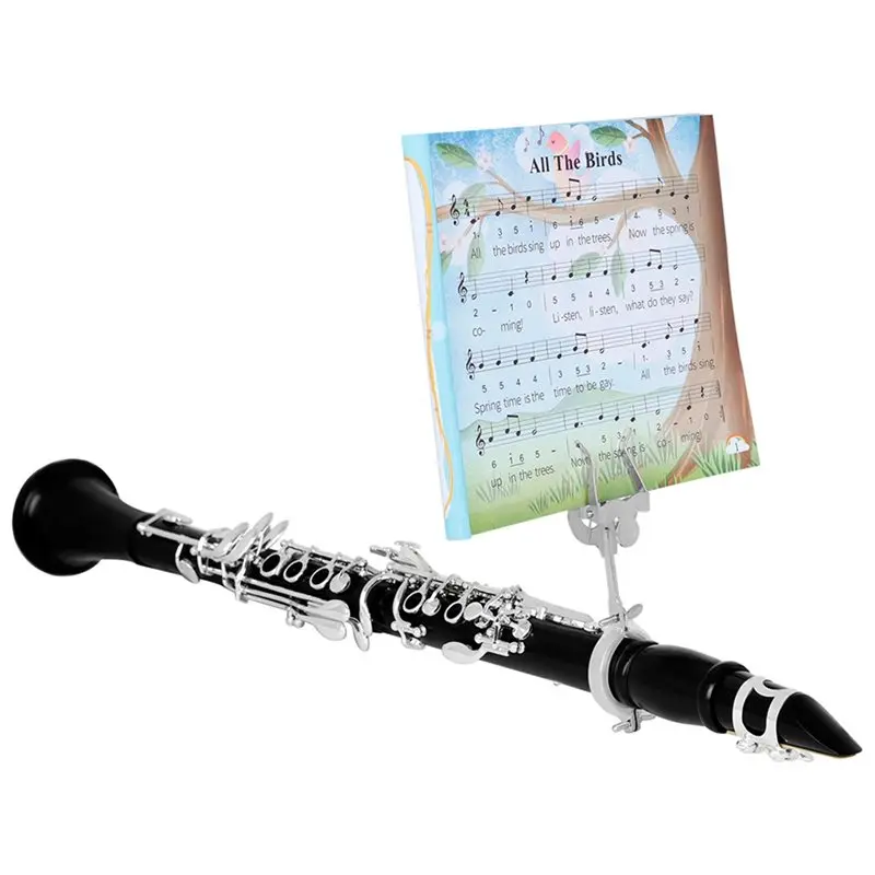 ABLB-Stable Support Base For Clarinet, Metal Music Stand For Instrument Display& Storage For Practice Performance