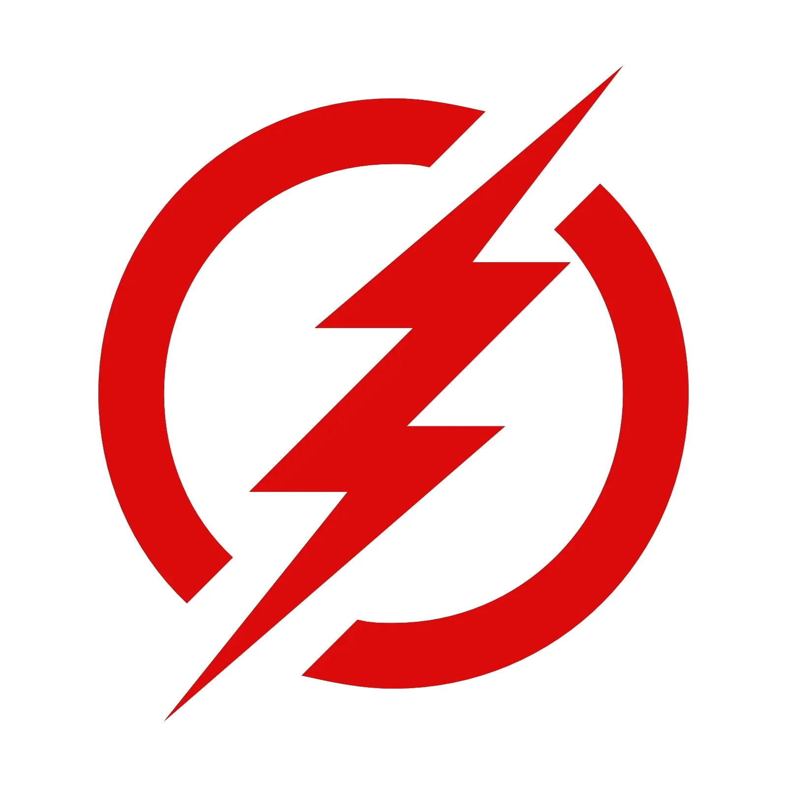 New Design Rechargeable Battery Electric Logo Lightning Symbol Decal Car Window Laptop Car Cover Sticker Accessory, 13cm