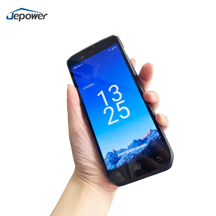 PDA Industrial Portátil com Tela de 6.0 polegadas 4G LTE Android 12.0 Scanner de Código de Barras Reforçado para Coleta de Dados