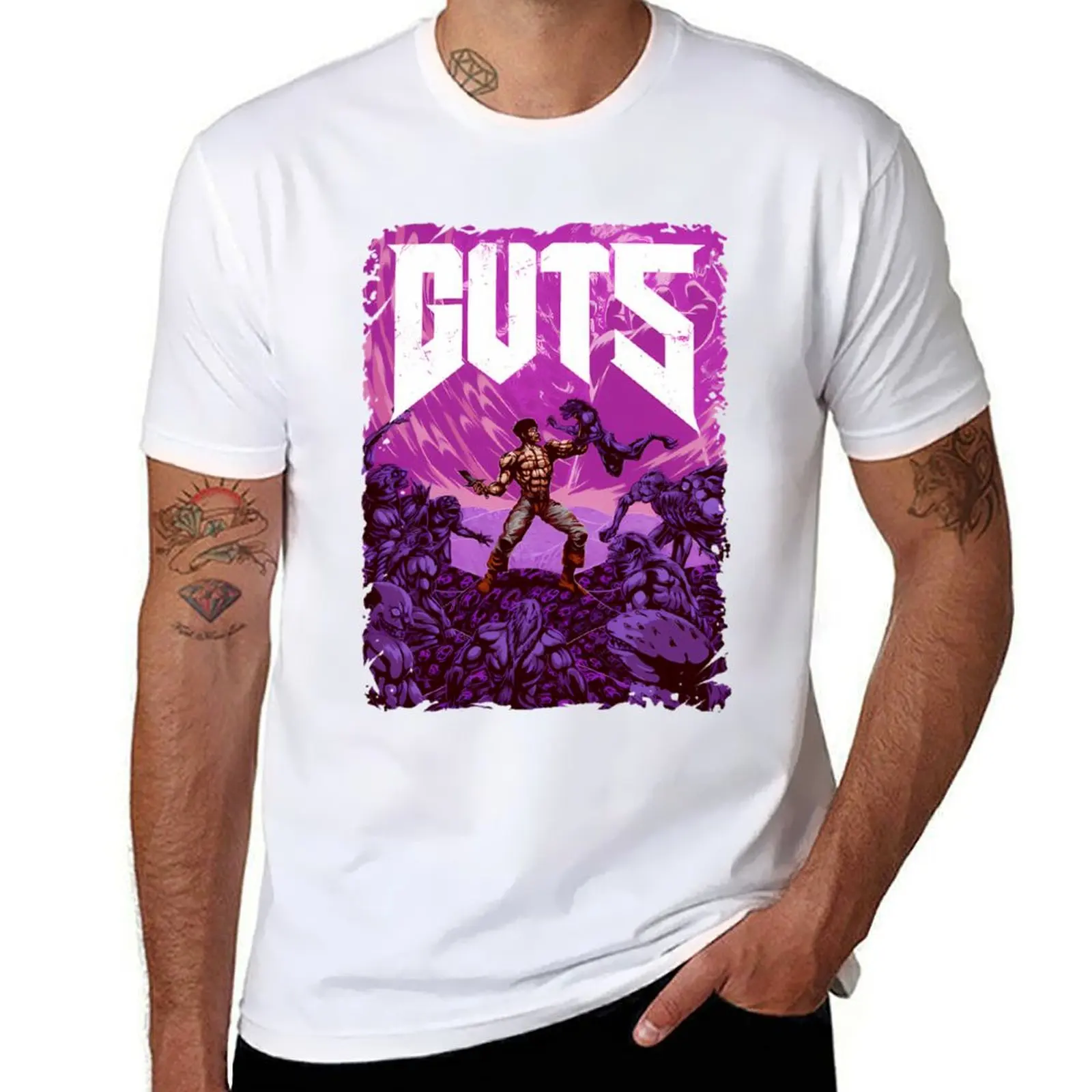 

Guts Of Doom 2 T-Shirt man t shirts graphic funny t shirts cotton man t shirts for men casual T-shirt