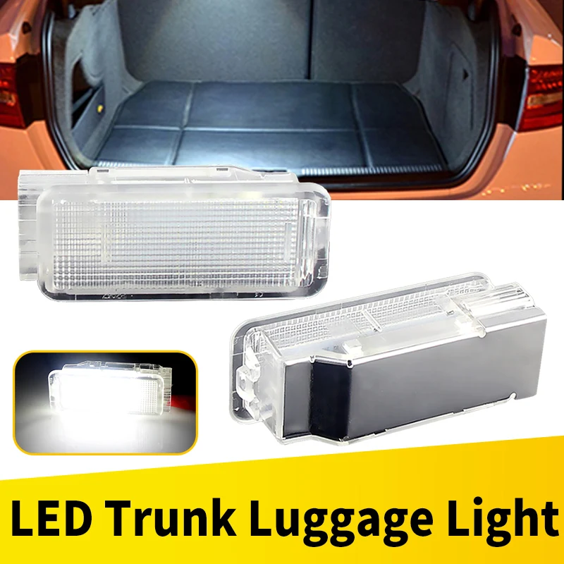 2Pcs White Led Foot…