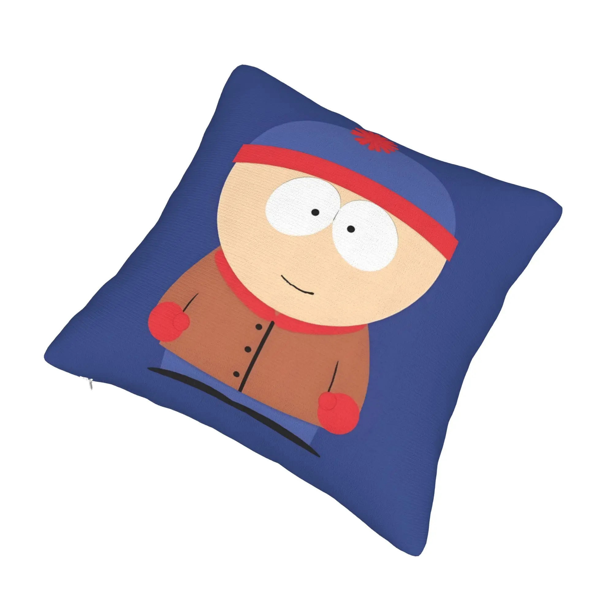 Novelty Cute Stan Marsh Cushion Cover 45x45cm South Parks Velvet Luxury Pillow Home Decoration