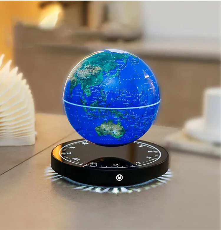 6Inch Technological Maglev Lamp Starlight Ball Colorful Atmosphere Night Light Intelligent Adsorption