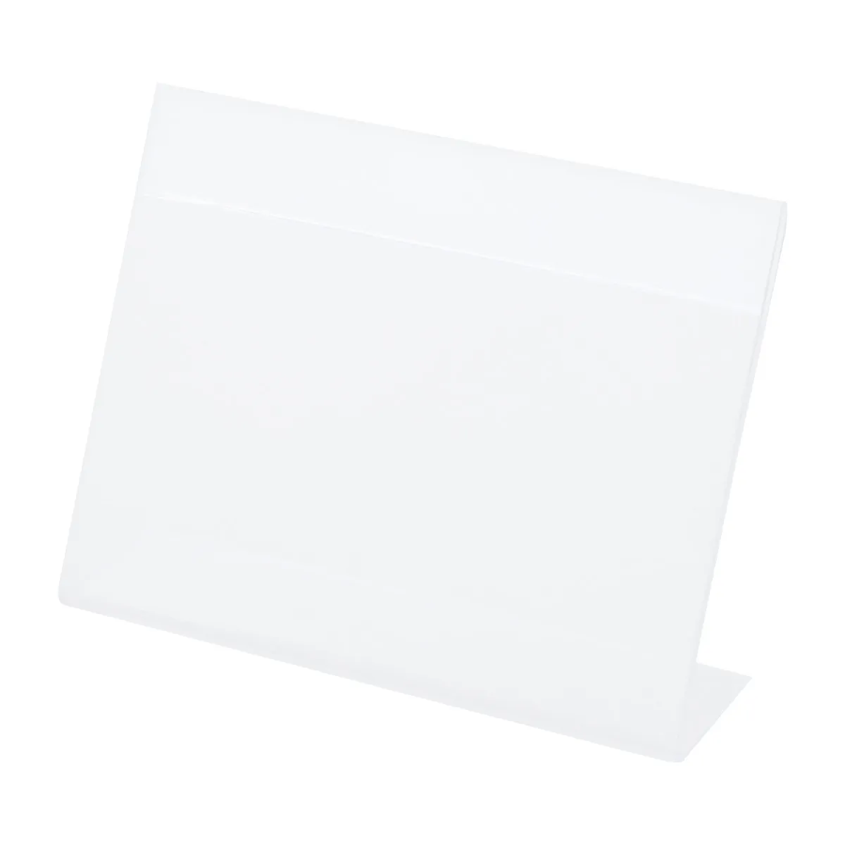 12Pcs Heavy Duty Clear Price Holder For Grocery Store Shelves Shop Manager Easy Label Stores Retail