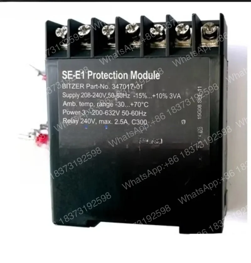 Módulo de Proteção para Compressor BITZER SE-E1 34701701 34701710 Protetor de Compressor de Parafuso
