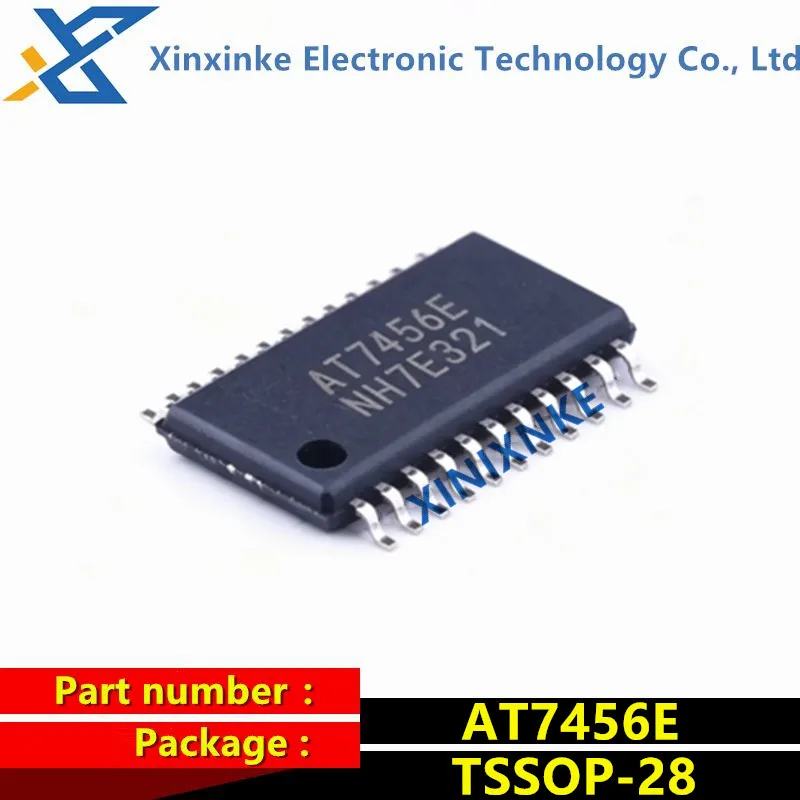 AT7456E TSSOP-28 AT7456 OSD Character Overlay Chip IC Brand New Original
