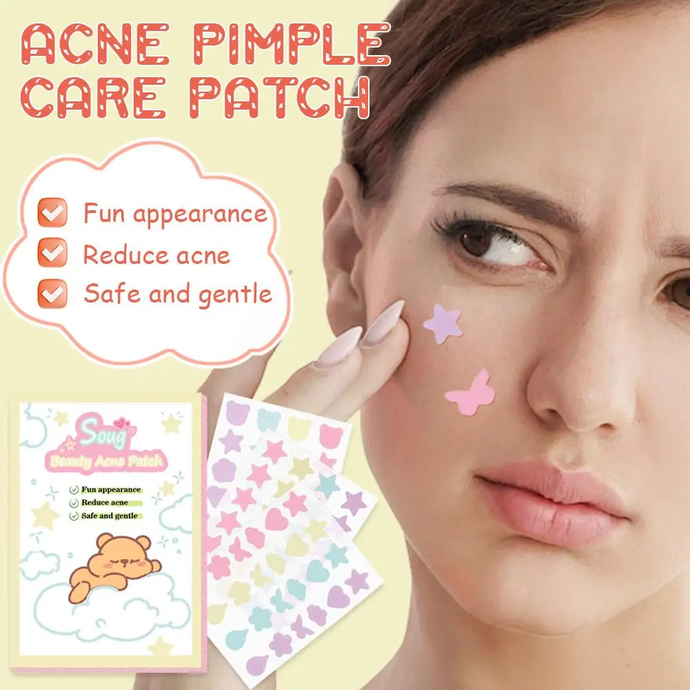 72PCS Acne Pimple Patch Sticker Waterproof Acne Treatment Pimple Remover Tool Blemish Spot Facial Mask SkinCare Hidden Pimple