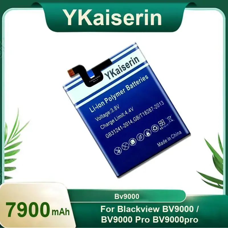 

YKaiserin 7900mAh BV 9000 Battery For Blackview BV9000 Pro BV9000pro Phone Batteries Bateria With Gift Tools