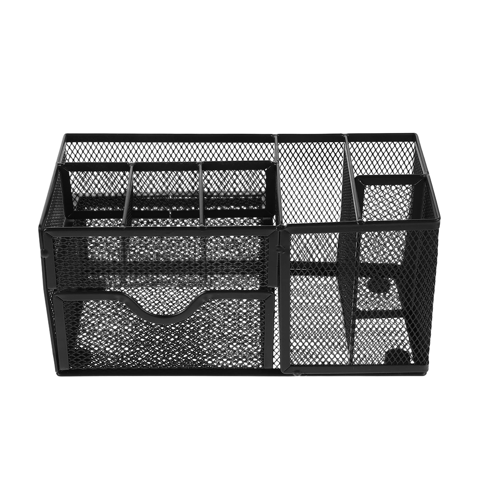 

1pcs Mesh Basket Rectangular Desk Paper Clips Holder Organizer Stationery Storage Paper Clip Holder Office Supplies