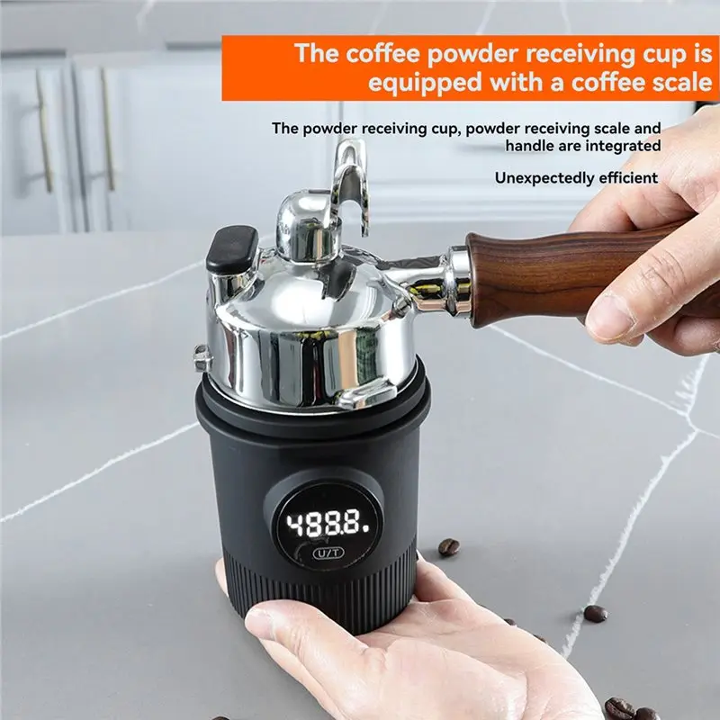 B89B-Digital Weight Scale Weighting Rechargeable 500G Electronic Weighing Scale Coffee Utensils Suitable For 58Mm Handle