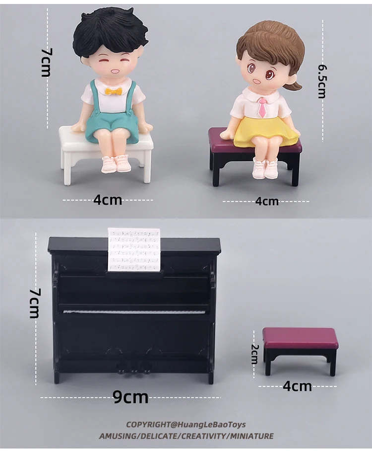 Simulado mini instrumento de piano modelo decoração para 1/10 rc rastreador carro trx4 defender axial scx10 90046 rc4wd d90 peças jeep