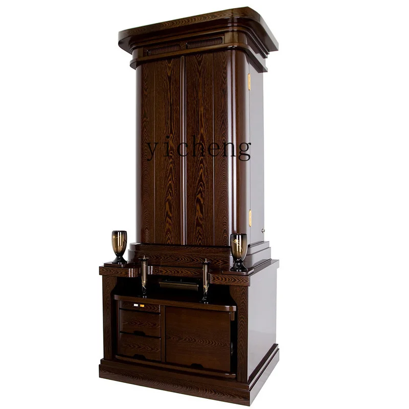 ZK American Classical Household Buddha Cabinet Divine Table Household Tribute Table Buddha Terrace Incense Cabinet