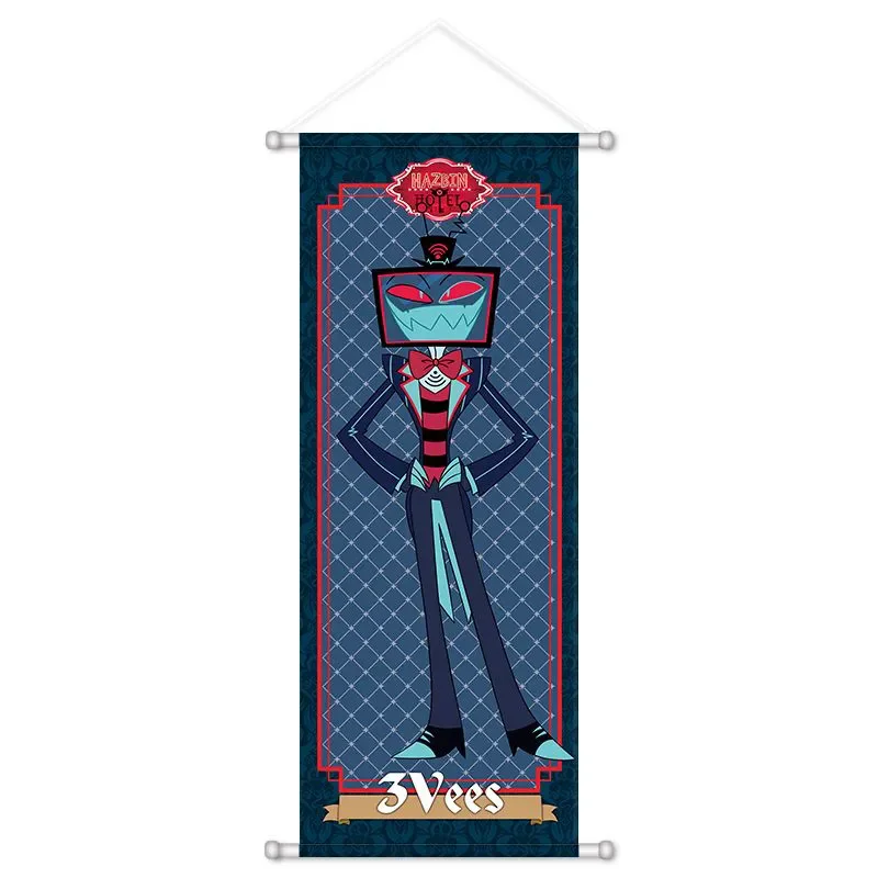 أنيمي لا سمات تأثيري شنق صورة الكرتون التمرير اللوحة الزخرفية صور الجدار اكسسوارات الديكور هدية عيد الميلاد