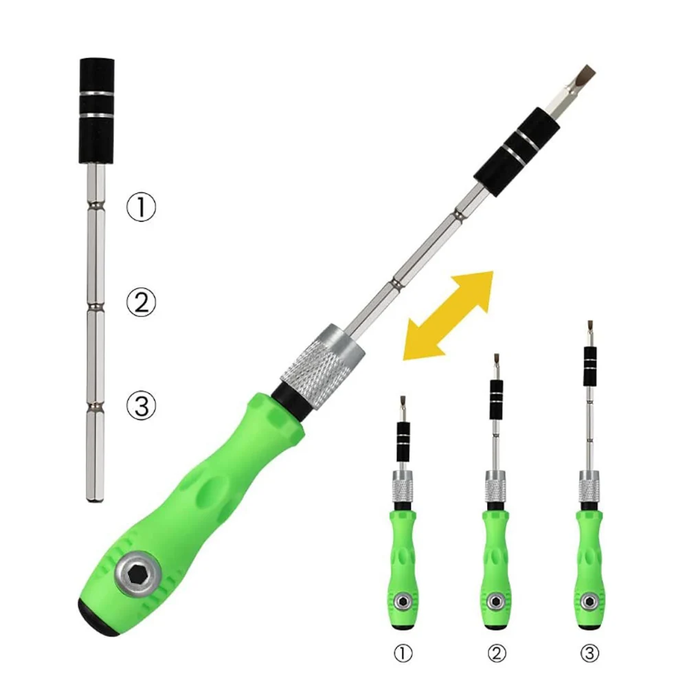 Mini 32-in-1 Precision Screwdriver Set Magnetic Phillips Bits Multifunctional Hand Repair Tool Kit for Phone Watch Glasses PC