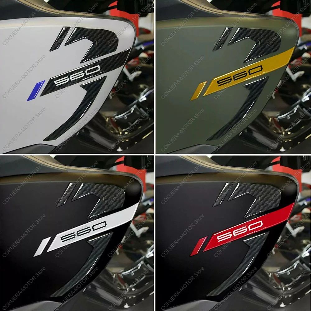 Edge Protection Sticker For Yamaha TMAX 560 2020 2021 Motorcycle Accessories 3D Epoxy Resin Protection Sticker