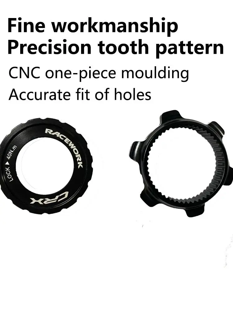 AliExpress RACEWORK Centerlock To 6-Hole Adapter For MTB Road Bike Disc Hub Center Lock Conversion 6 Bolt Rotor Adapter