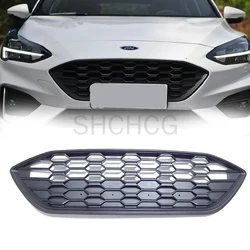 Car Front Racing Billet Upper&Lower Bumper Grille Facelift Grill For Ford Focus ST ST-Line 2019 2020 2021 MK4