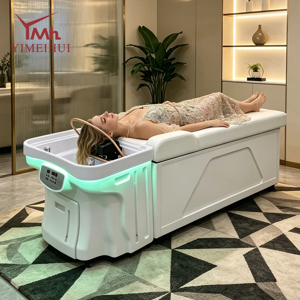 Japanese Portable Head Spa Equipment Portable Hair Washing Water Therapy Basin Taller Shampoo Salon Sink