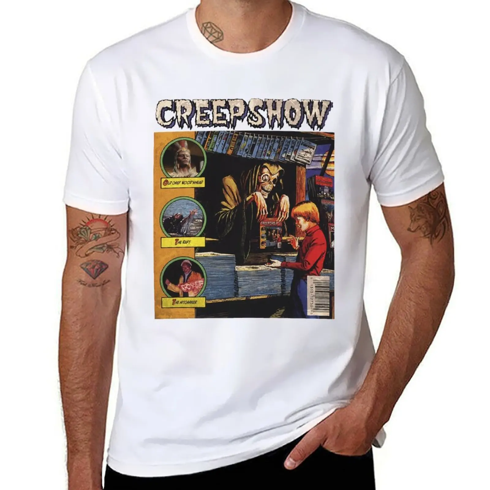 

creepshow (1) T-Shirt t shirts for man cotton funny man t shirts cotton T-Shirt