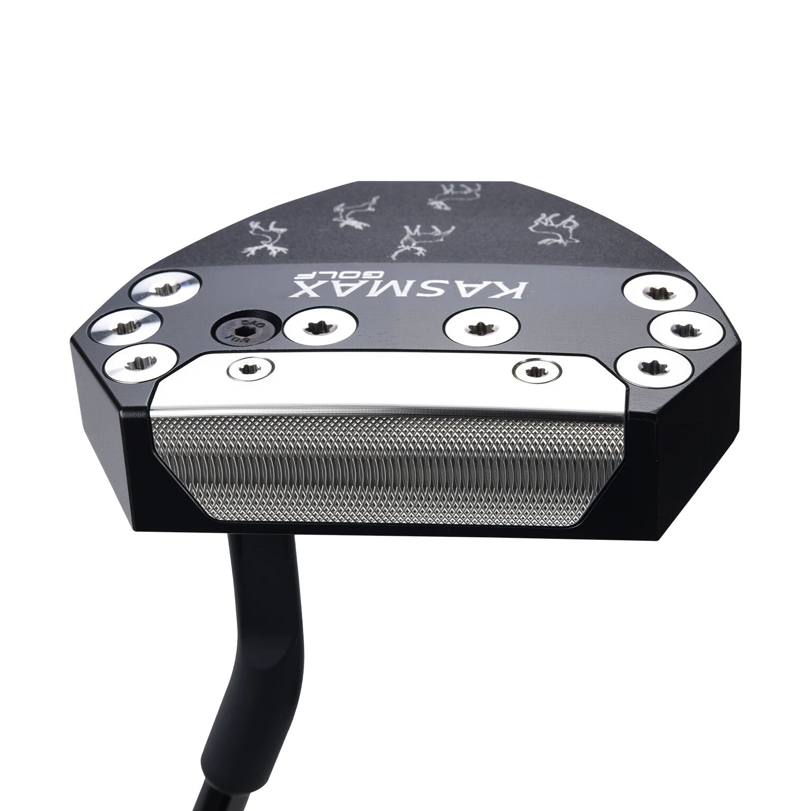

Kasmax Golf Putter Semi-Circular Putter 303 Striking Surface Is Designed to Optimize Center of Gravity Distribution and Enhance Hitting Stability. Zero Torque, Precise Control, 34/ 35inch , Designed Specifically for Right-Handed Male Golfers. The Ideal Ch