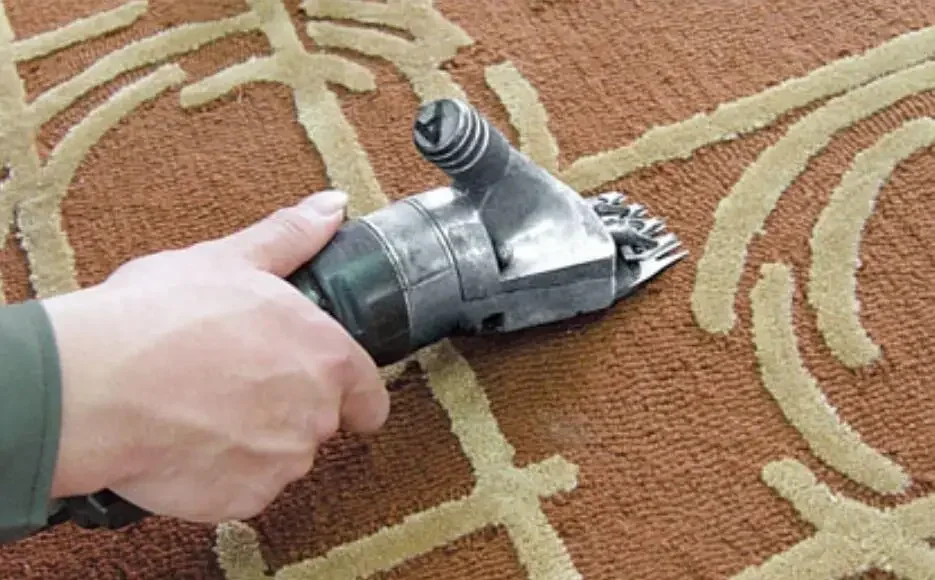 ST-II Portable Carpet Carving Machine Shear Master Rug Shearing Trimming Tool for Textile Workshop