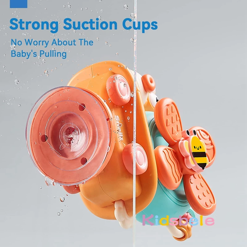 Suction Cup Spinner Toys For Boys Girls Sensory Fine Motor Infant Travel Toys Montessori For Babies 6-12-18 Months Xmas Gifts