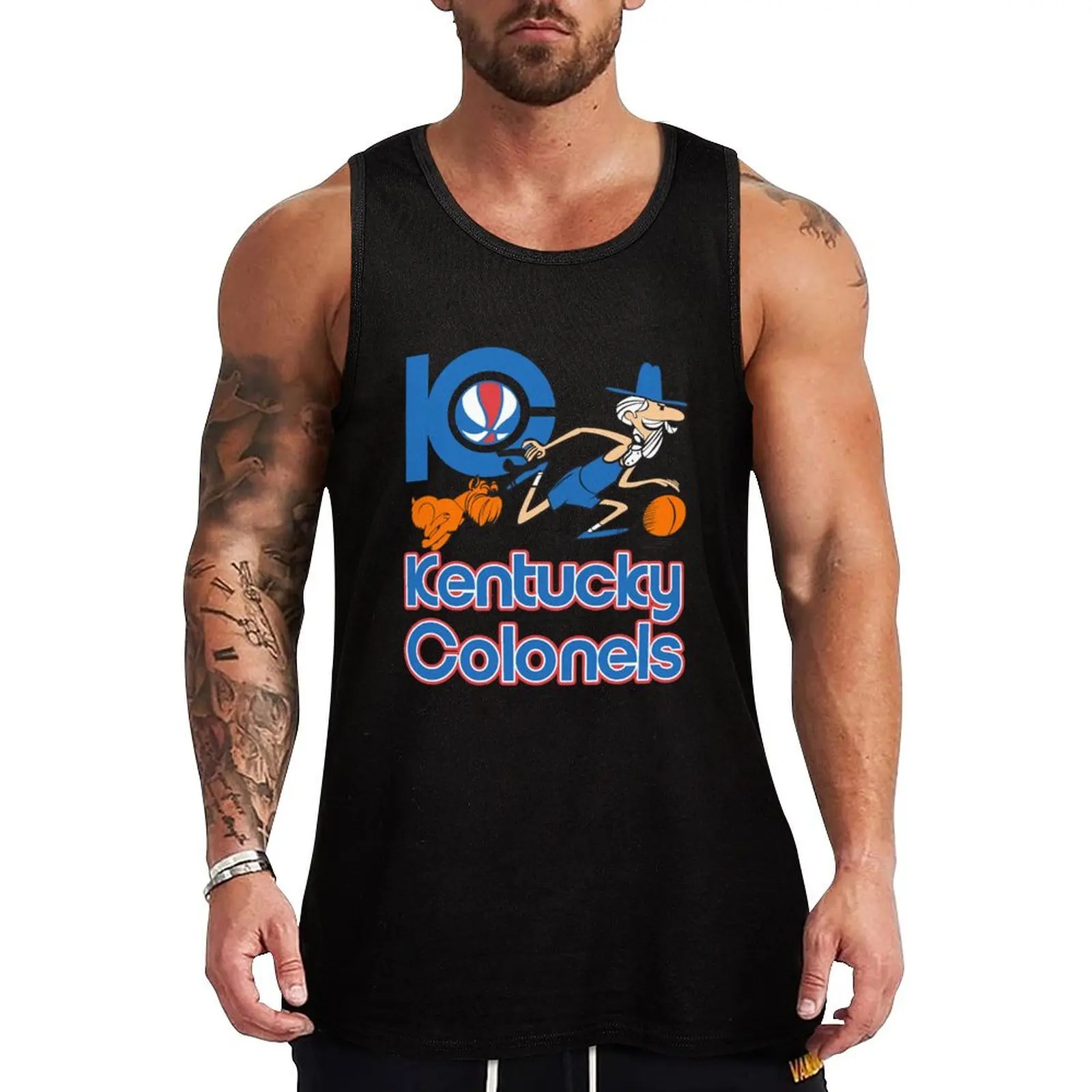 

Kentucky colonels Tank Top Active Tank Top Lightweight Workout Gym Sleeveless