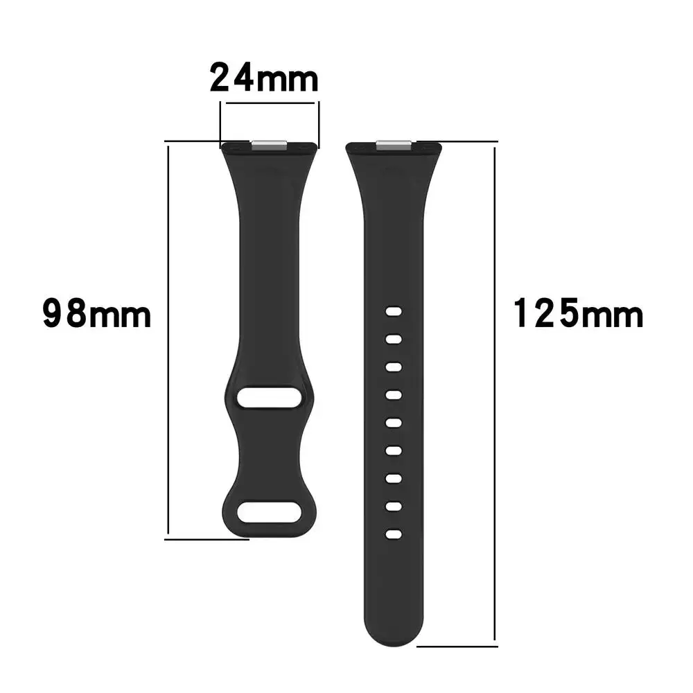 Soft Silicone Strap For Huawei Watch Fit 4 Fit 4 Pro Watchband Soft Silicone Wristband With Hidden Buckle For Huawei Watch Fit 3