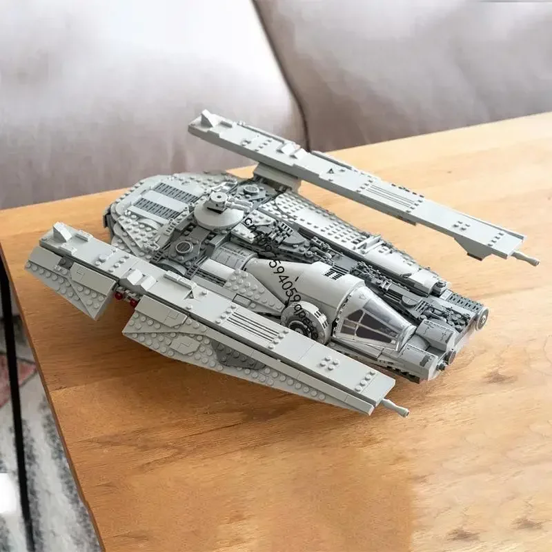 

Новый 1179 шт. знаменитый звездный боевой фильм Moc Haulcraft модель космического корабля Diy креативные идеи детские игрушки подарки на день рождения головоломка на заказ