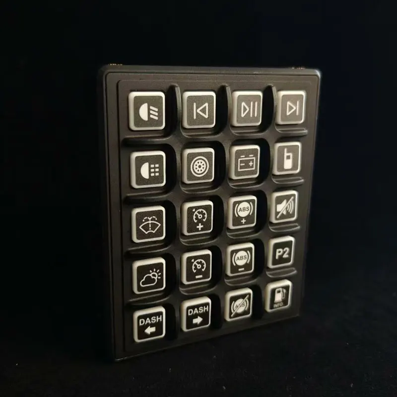 Simulated Racing Game Central Control Box Euro Truck Multifunctional Control Button Box For Fanatec SIMAGIC MOZA