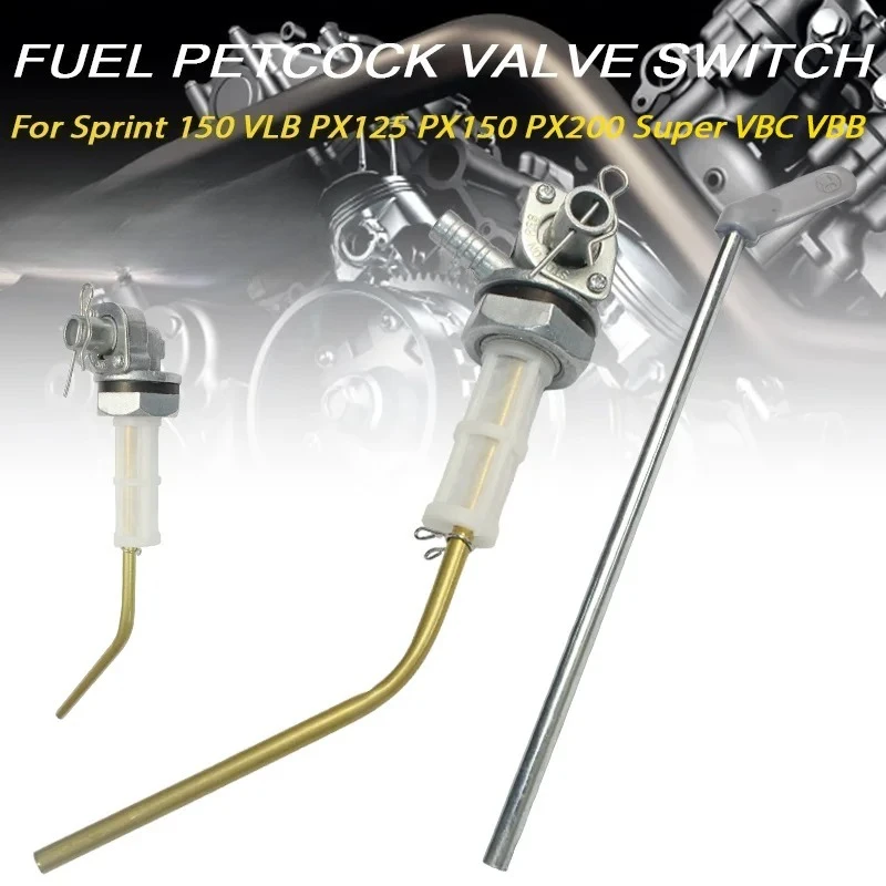 

Fuel Petcock Valve Switch Assembly For Sprint 150 VLB PX125 PX150 PX200 Super VBC VBB