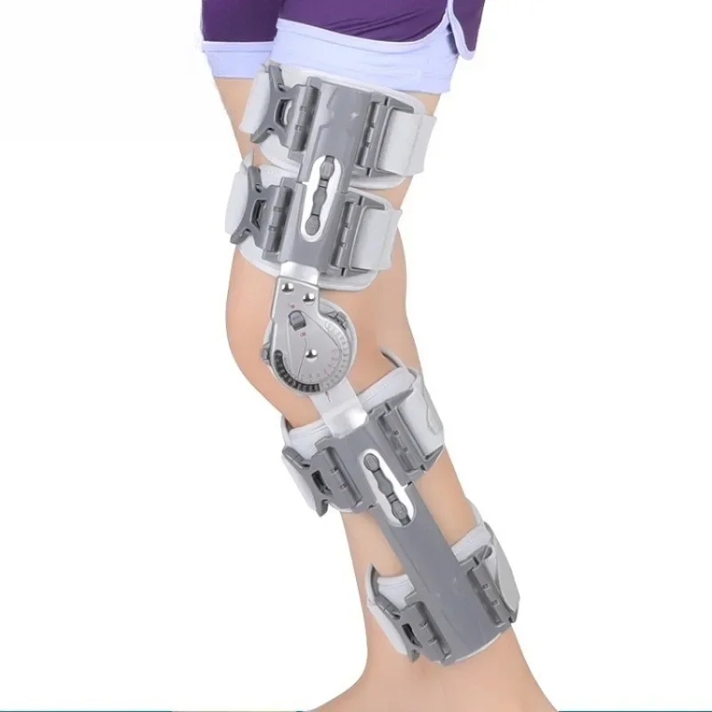 

Knee brace, adjustable knee brace after leg fracture, knee brace for ligament injury