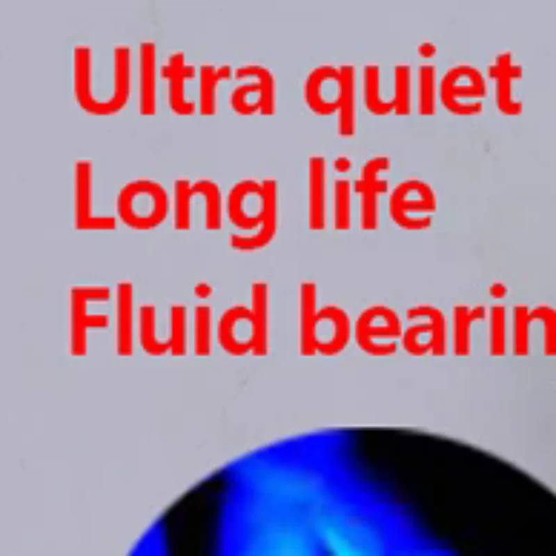 

4010 DC 5v 12v 24v Cooling Fan LED Iight Emitting Hydraulic Bearing 2pin