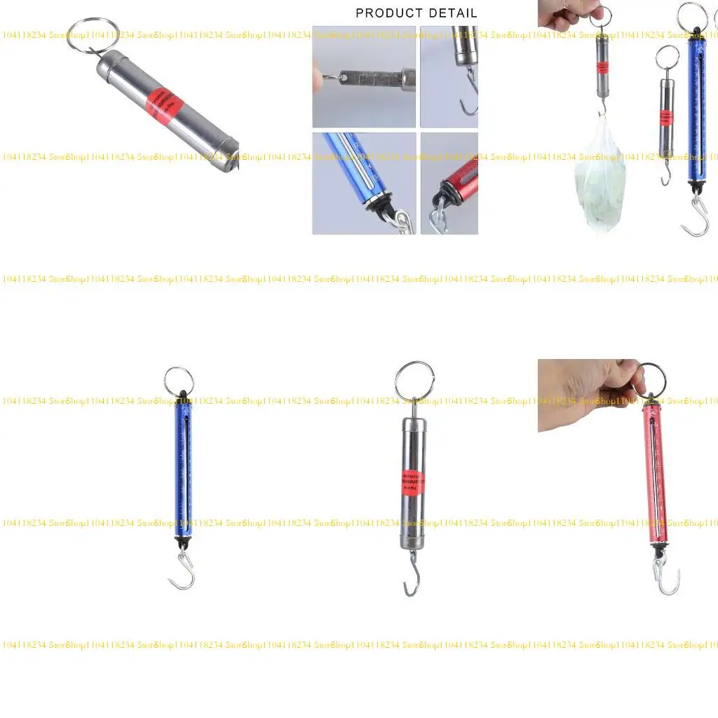 

P9FB Lightweight Aluminum Alloy Mechanical Spring Balance Dynamometer With Easy To Read Dials For Accurate Weight Measurement