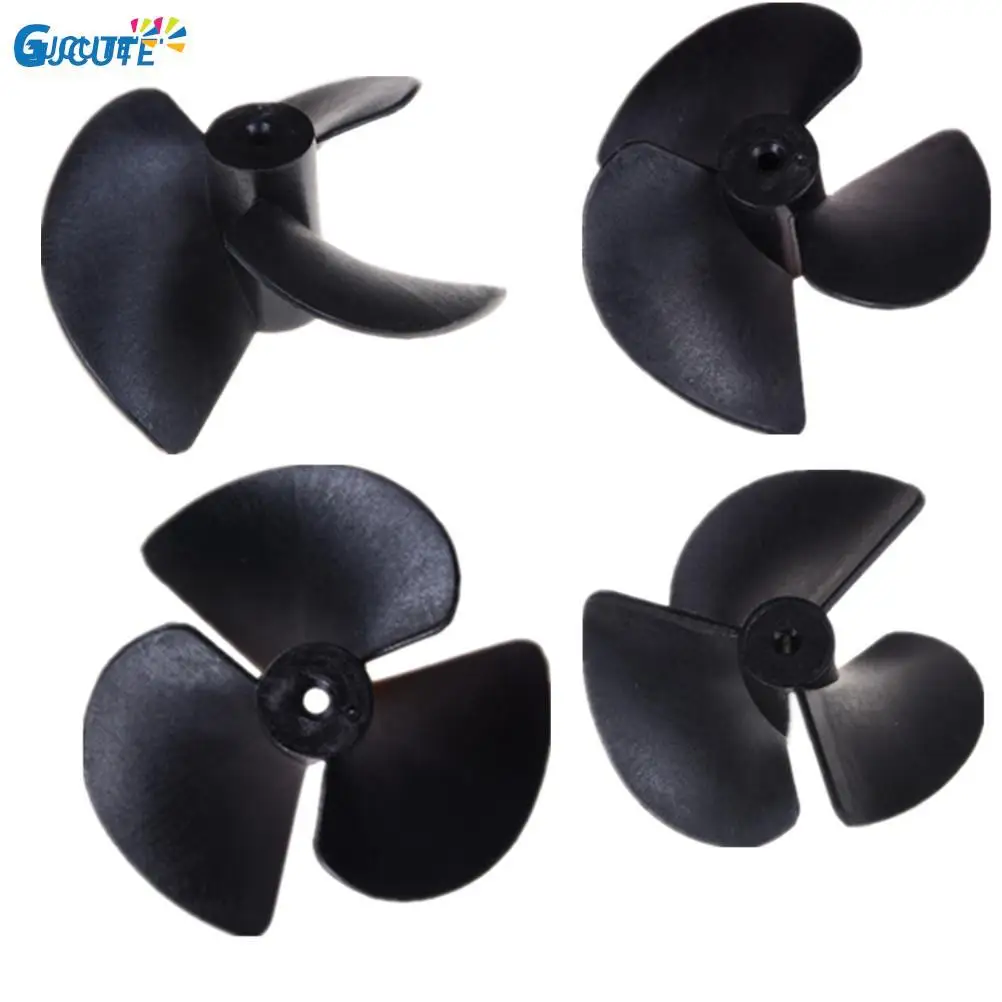 1Pcs 1.9mm( Tight With 2mm Shaft) 3-blades Propellers Three Blades Nylon Paddle for RC Boat Positive & Reverse