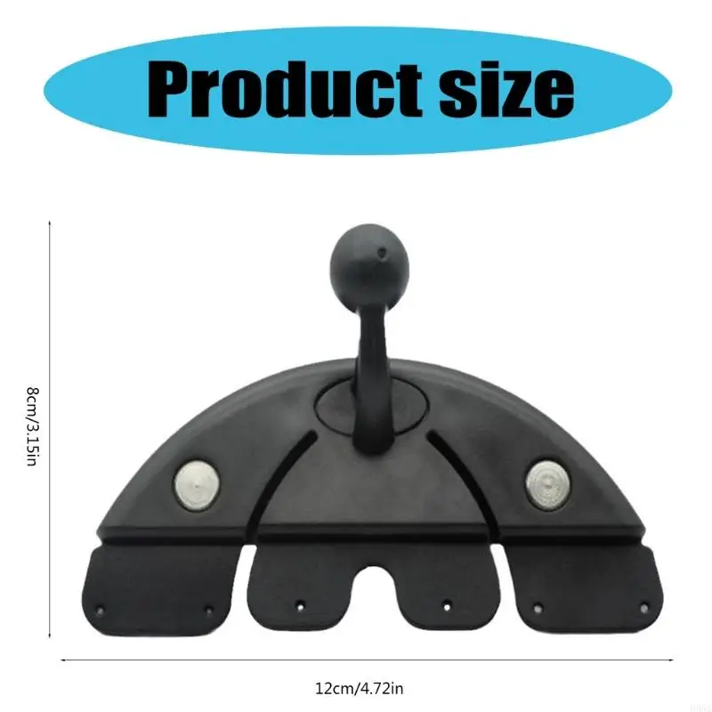 Pequeño soporte teléfonos automóviles Ventilador Montaje teléfono Fácil instalación para 17 mm