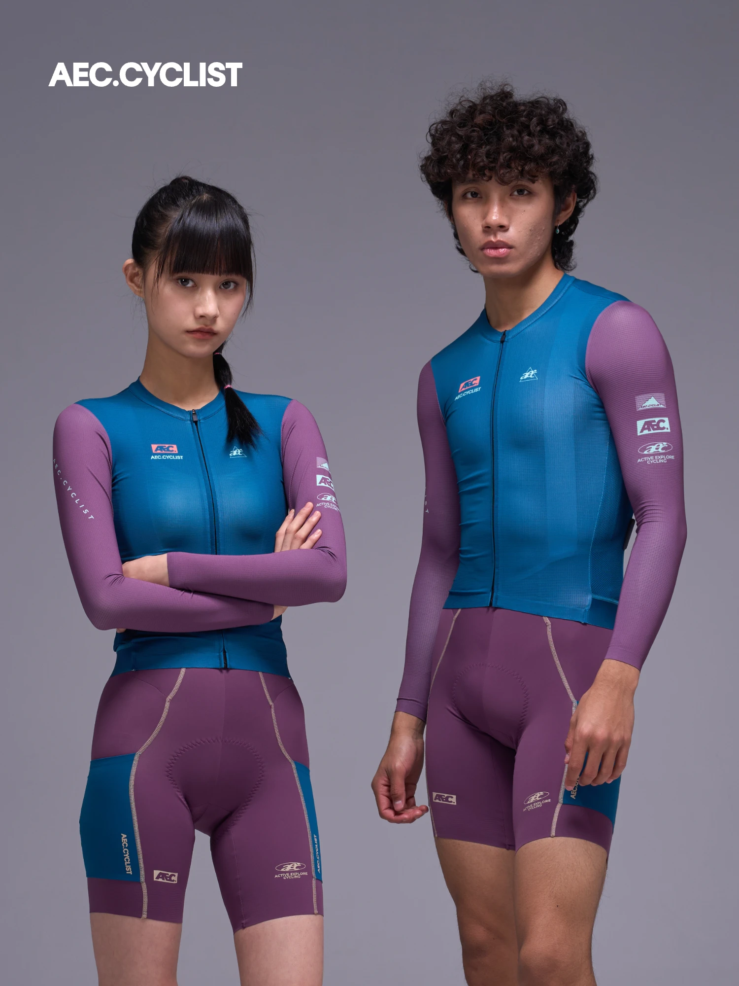 AliExpress AEC CYCLIST AEC.CYCLIST Men Women's Long Sleeve Cycling Jersey YKK Zipper Bike Shirts 2026 Breathable Quick Dry Bicycle Tops