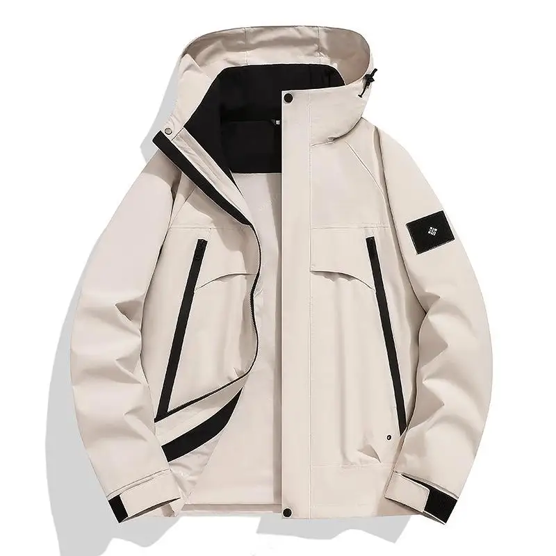 Outdoor Assault Suit Custom Logo For Men Women Windproof And Waterproof Trend Hiking And Camping Jacket Jacket Single Jacket