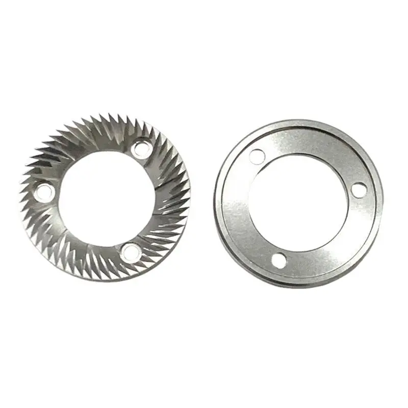 

ALIM-Universal Titanium-Coated Cutter Heads For[ AA19-64A/A2] Fiorenzato F64e- 2-Pack Without Box Accessory